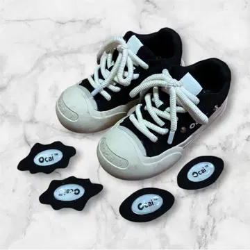 Ocai 블랙/화이트 스니커즈 오카이 25.5
