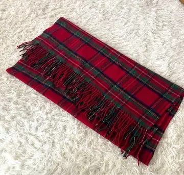 랄프 로렌 로얄 스튜어트 울 스톨 담요