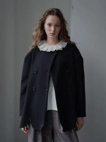 trefleplus1 스캘럽 자켓