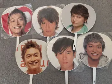 SMAP 부채 6개 세트