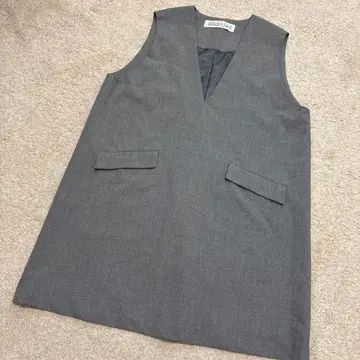 미디우미 midi-umi 롱베스트 롱 베스트 그레이