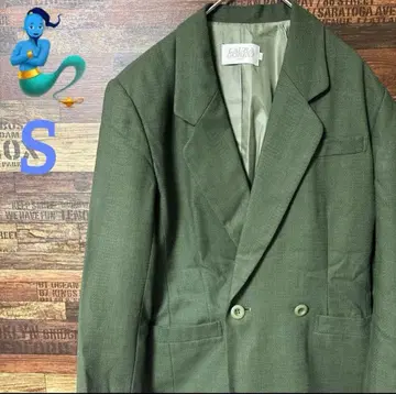 [ 새상품급 ] LAURA GORINI 올리브 그린 테일러드 자켓 멋짐