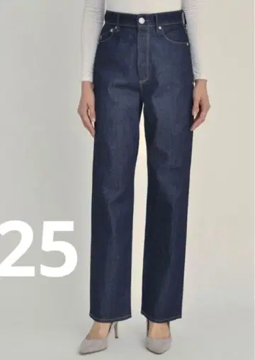 새상품급 YANUK 야누크 LEA 보이즈 스트레이트 25