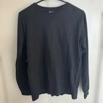 챔피온 블랙 롱 슬리브 T셔츠 S