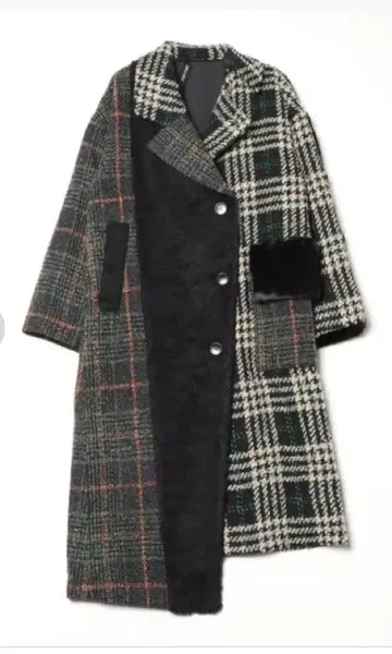 AULA AILA 별주 아지메 콤비네이션 코트