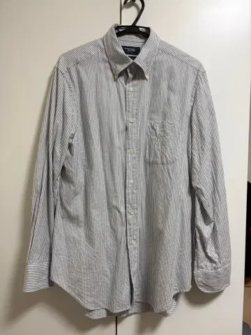 Maker's Shirt Kamakura 스트라이프 긴팔 셔츠