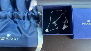 Swarovski 별 모양 펜던트 목걸이