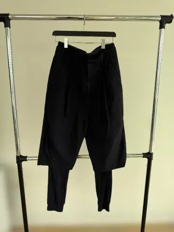 3.1 필립림 블랙 사루엘 팬츠 드로우 스트링 허리