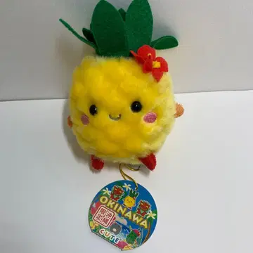 오키나와 한정 파인애플 봉제 인형