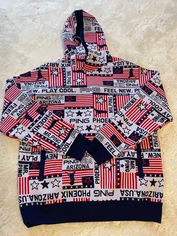 ping 니트 후드티