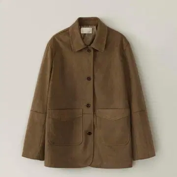 OHOTORO Henry Suede Jacket beige