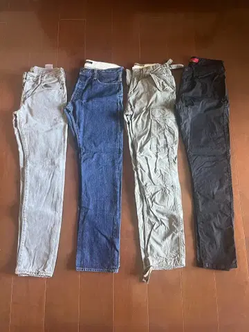 남성 바지 4세트