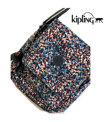 Kipling 숄더백 컬러풀 도트