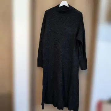 PUAL CE CIN 다크 그레이 니트 원피스 BC-008