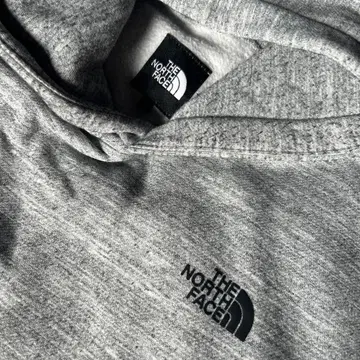 THE NORTH FACE 그레이 후드티