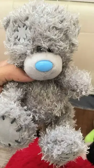 그레이 봉제 인형 본체