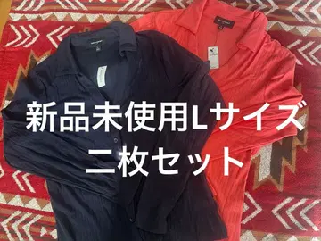 바나나리퍼블릭 프론트 오픈 CS 오렌지 네이비 L 사이즈