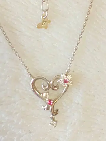 Samantha 티아라 실버 목걸이