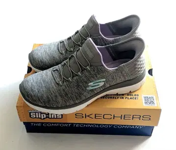 SKECHERS Slip-Ins 그레이 스니커즈