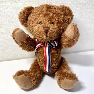 테디베어 브라운 곰 봉제 인형 리본 포함 크리스마스 선물
