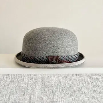 캉골 볼러 햇 더비 햇 펠트 그레이 사이즈 L