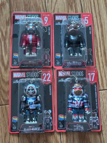 마블 스튜디오 피규어 4체 세트 베어브릭