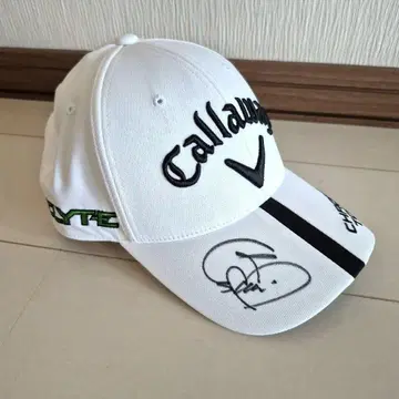 미사용 Callaway Chrome Tour 캡 카와모토 유이 사인 포함