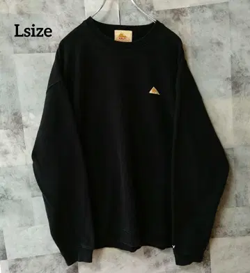 KELTY 켈티 Lsize 맨투맨 원포인트 로고 블랙