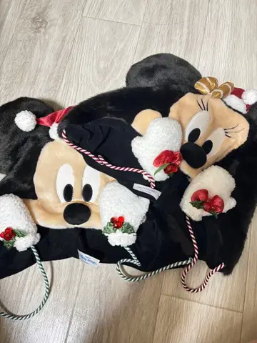 디즈니 팬캡 미키 미니 세트 페어 크리스마스 2025