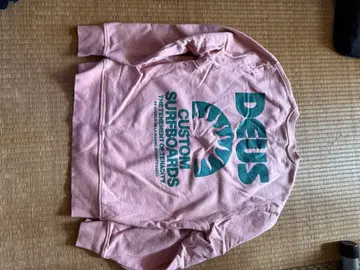 DEUS EX CUSTOMS 핑크 크루넥 트레이닝복