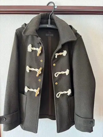 HARE 더플 코트 올리브