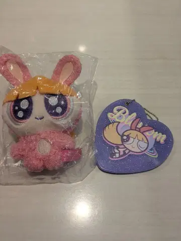 파워퍼프걸 가챠 봉제 인형 혜택 거울 블라썸