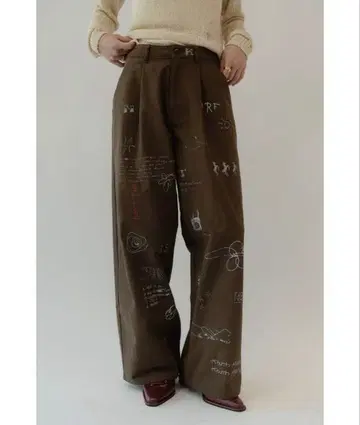 Knuth Marf high waist tattoo pants