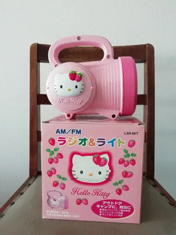 [ 미사용품 ] 헬로키티 라디오 라이트