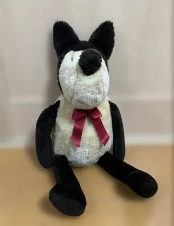 petitloup 큰 봉제 인형 강아지 레트로