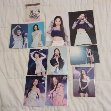 NiziU 마야 Kcon2023 특대형 포토 카드 Live 포토 카드