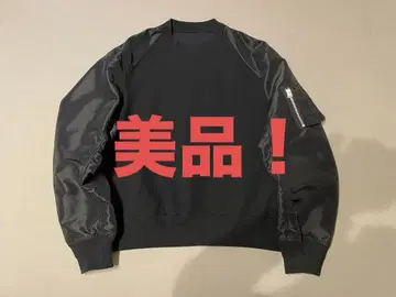 새상품급 sacai 도킹 트레이닝복 맨투맨 블랙