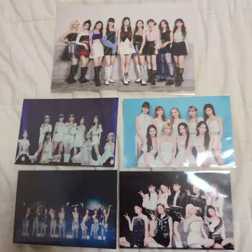 NiziU 올 Kcon 특대형 포토 카드 Live 사진