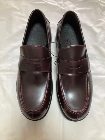 GU 청키 밑창 로퍼 브라운 28 미사용 새상품