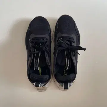 리복 블랙 스니커즈 24cm