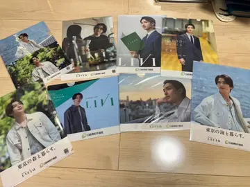 요코하마 류세이 LIVIO 클리어 파일 세트 8매