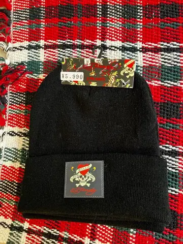 Ed Hardy 비니 니트 모자 에드 하디