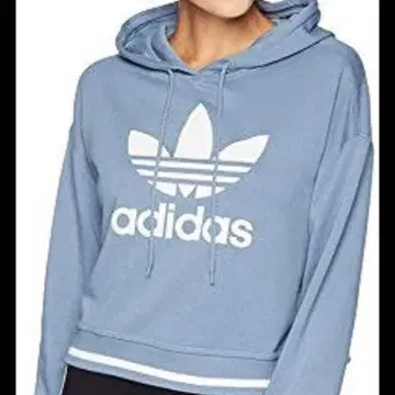 adidas (아디다스) 숏 기장 후드티