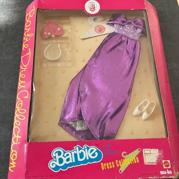바비 드레스 컬렉션 퍼플 드레스