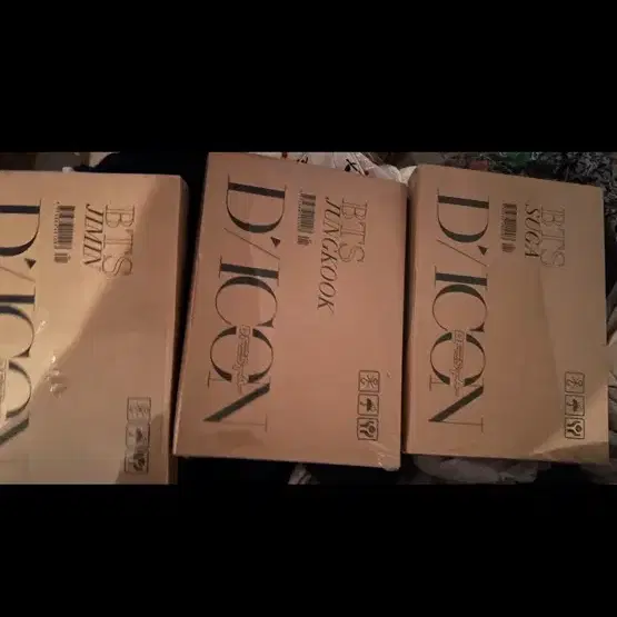 방탄 bts 미개봉 디페스타 디아이콘  3개 일괄 정국 지민 슈가