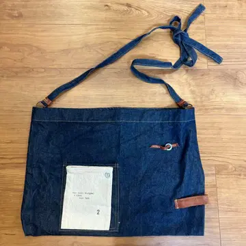 데님 백 끈의 조정 가능 숄더백 가죽