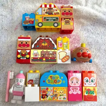 호빵맨 블록 세트