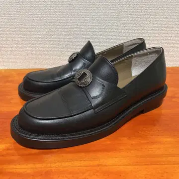 새상품급 오데뜨 앤 오딜 콘초 벨트 로퍼 블랙 24cm