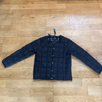 TAION 블랙 다운 자켓 M