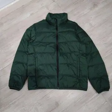 유니클로 울트라 라이트 다운 자켓 3D 컷 그린 L